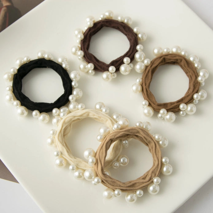 Pearl Hair Tie Set