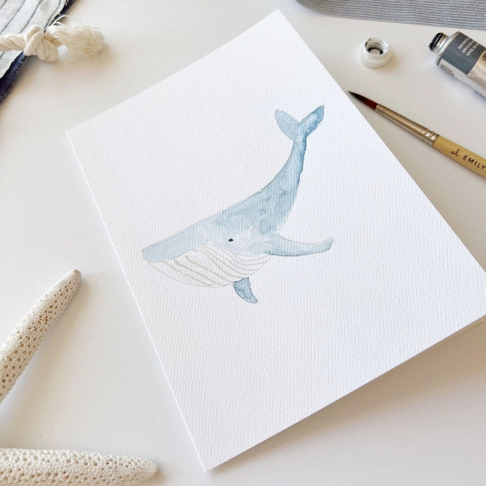 Seaside Paintable Notecards