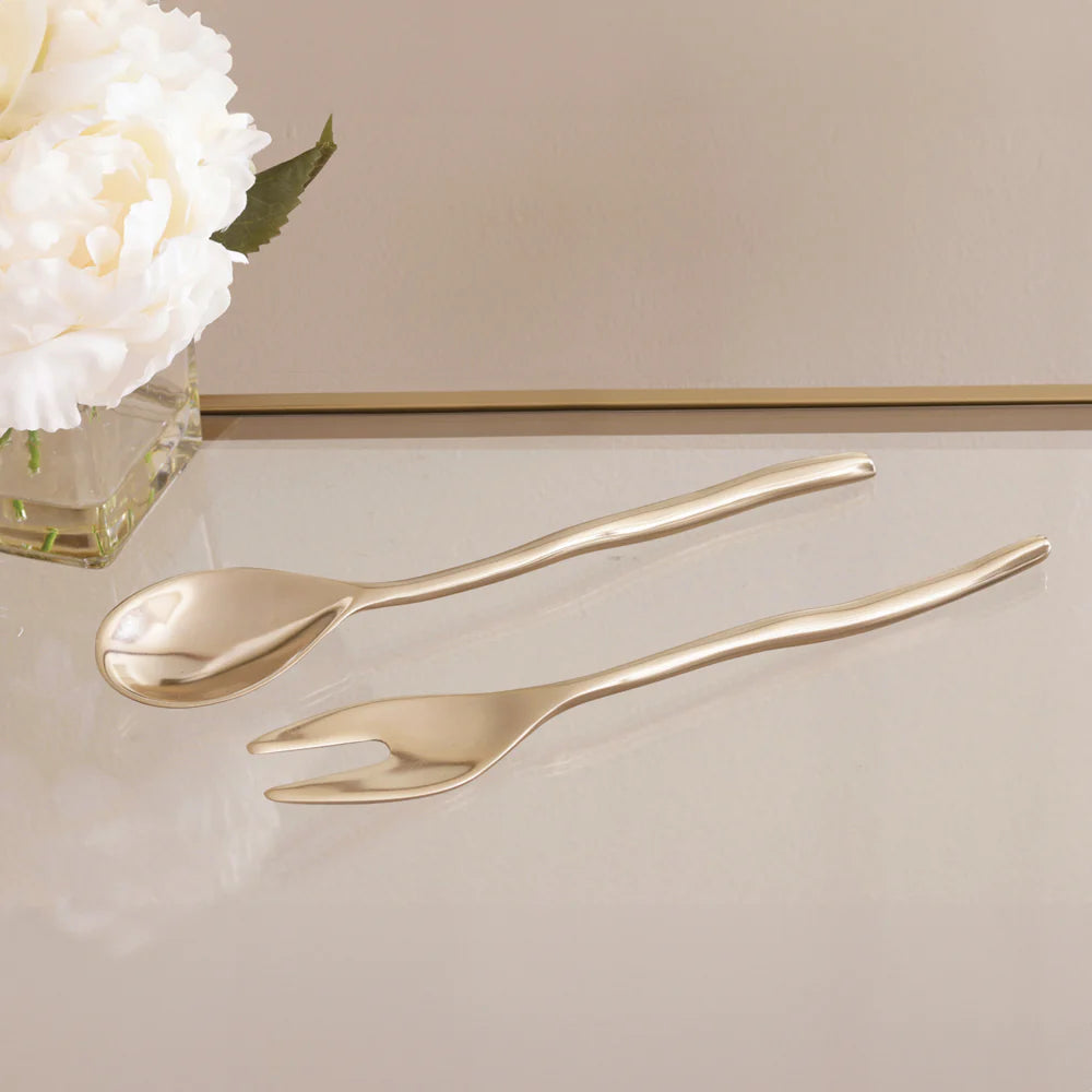 Sierra Modern Maia Large Salad Servers