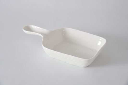 Le Blanc Serving Dish with Handle