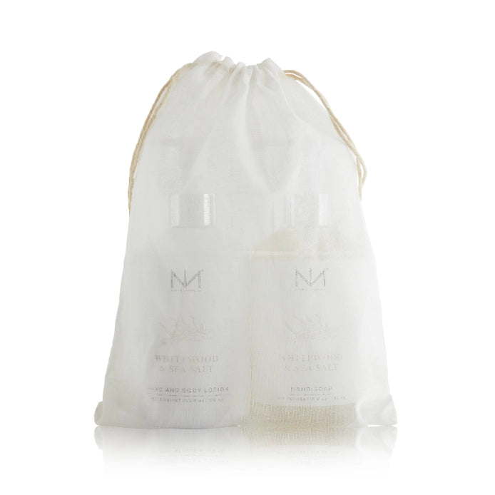 Whitewood & Sea Salt Soap and Lotion Set