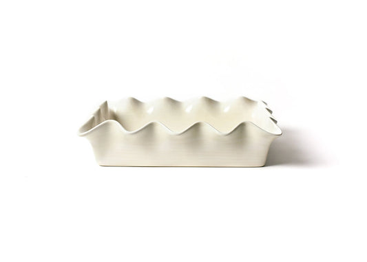 Signature White 13 Ruffle Casserole