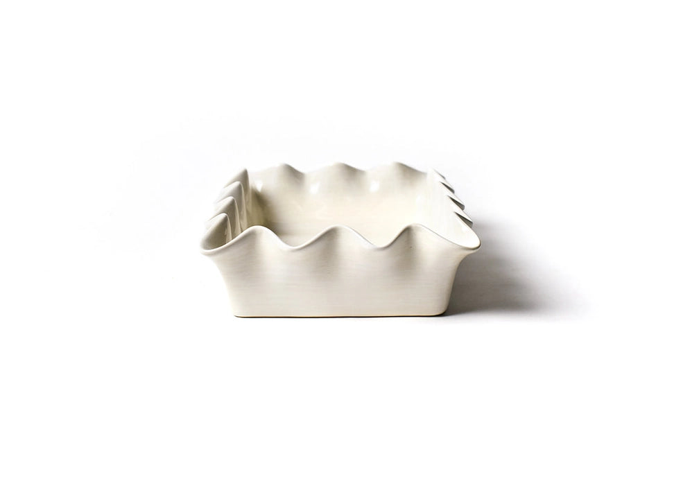 Signature White 13 Ruffle Casserole