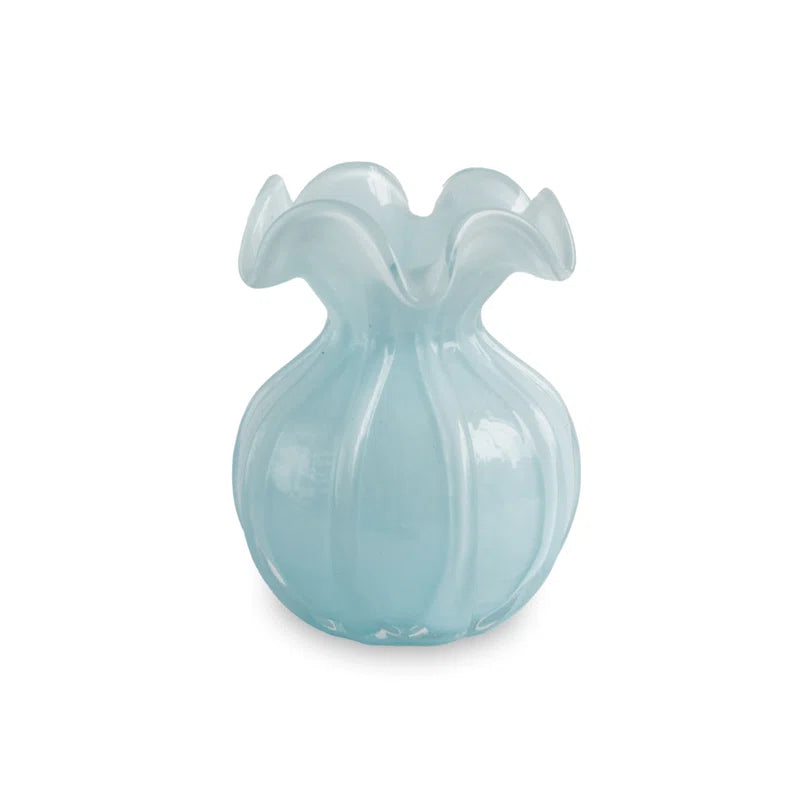 Glass Vento Medium Round Bud Vase