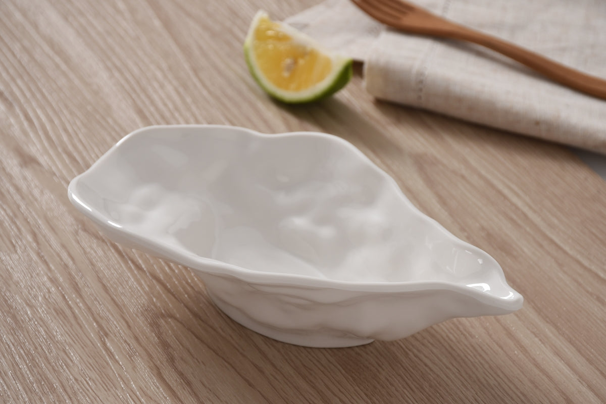 Small Oyster Melamine Bowl