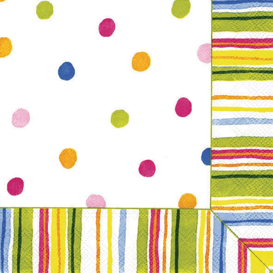 Polka Dot Lunch Napkins