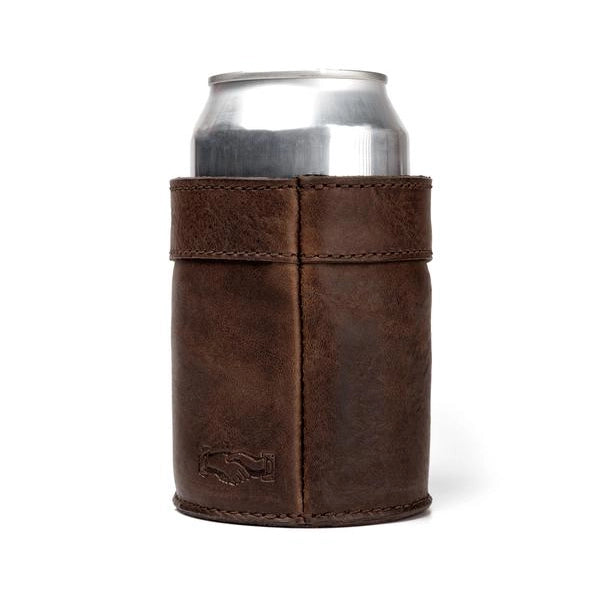 Campaign Leather Can Koozie