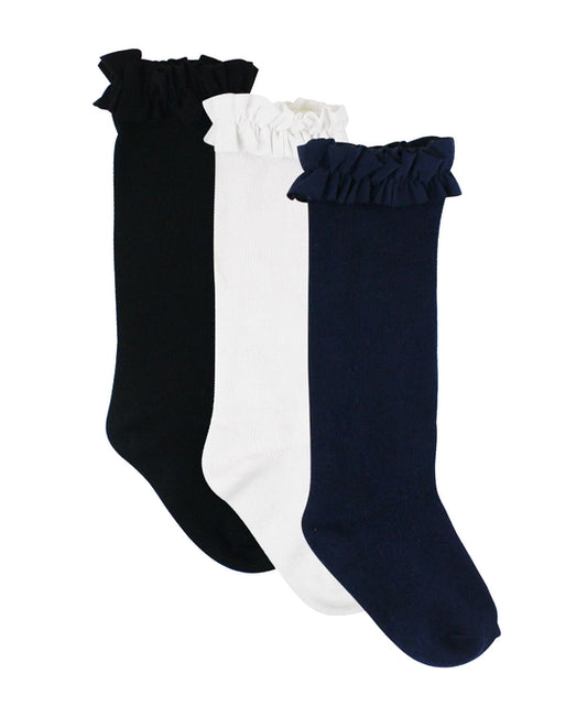 3-Pack Knee High Socks