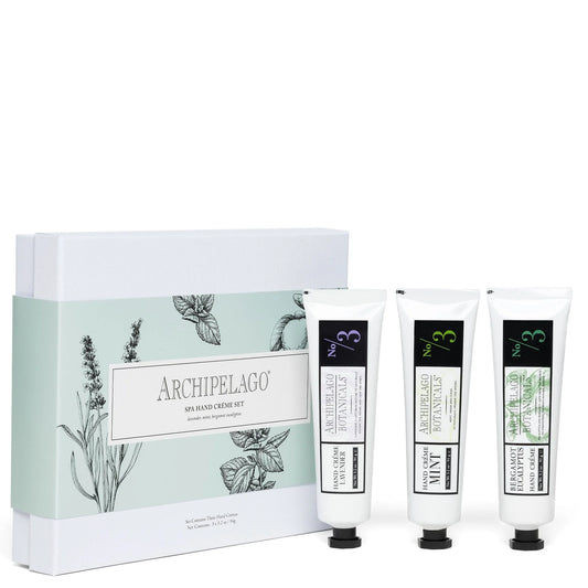 Archipelago Botanicals Spa Hand Crème Trio Gift Set