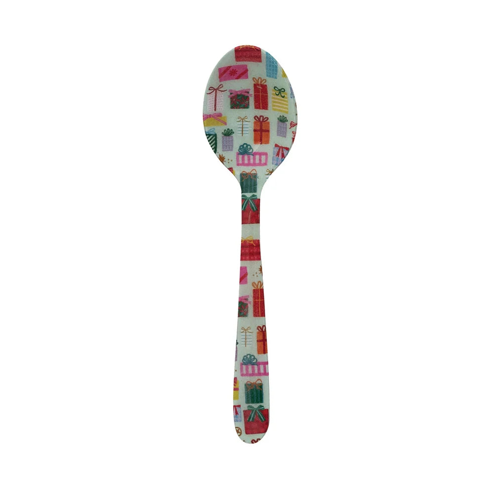 Holiday Enameled Stainless Steel Spoon