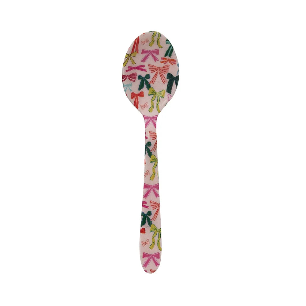 Holiday Enameled Stainless Steel Spoon