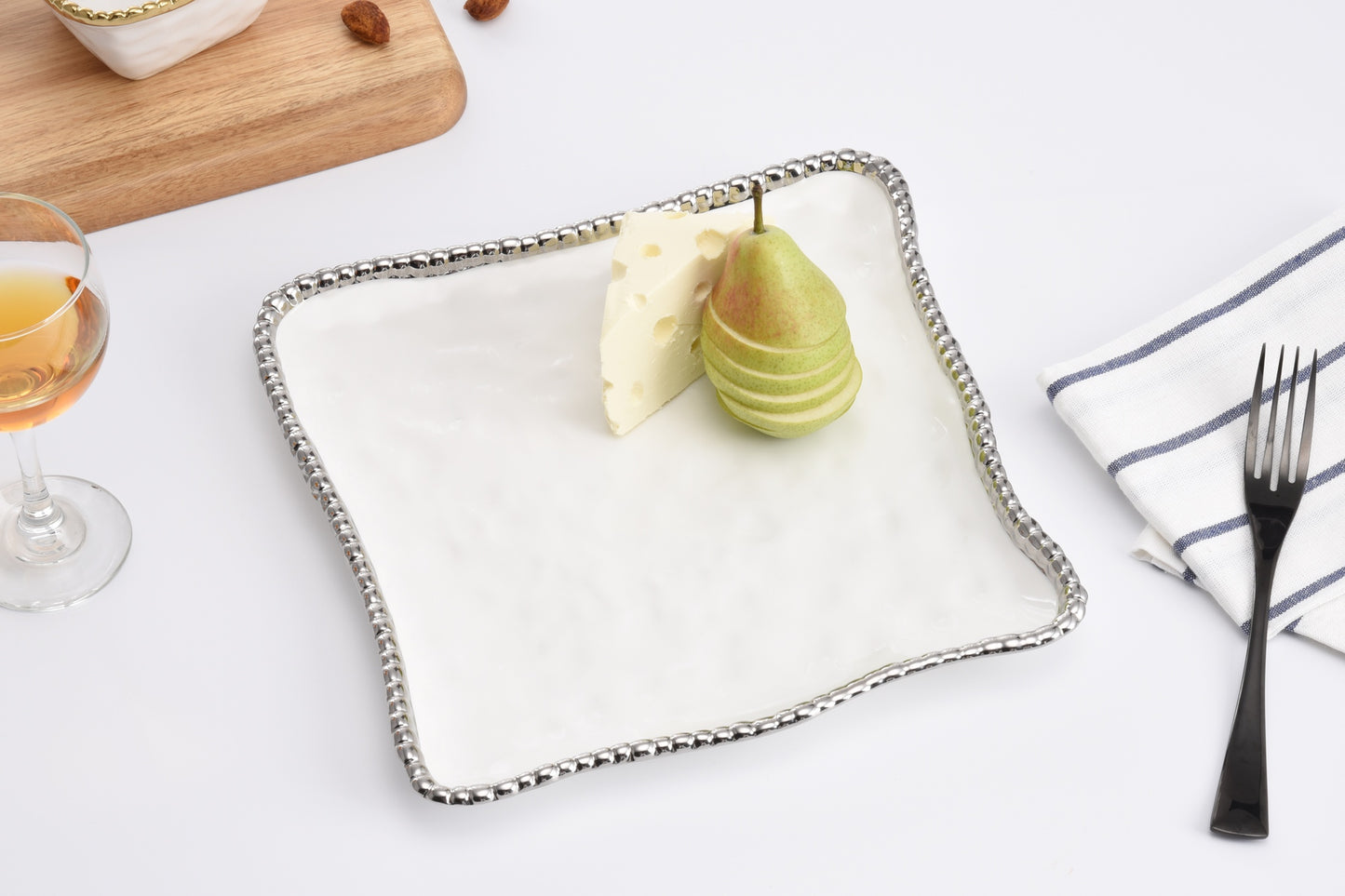 Pampa Bay Salerno Square Serving Platter