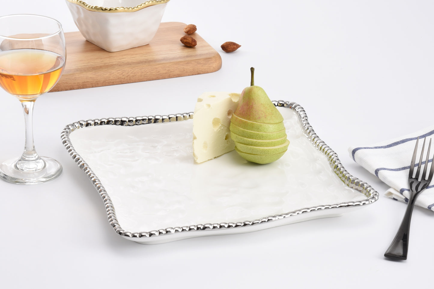 Pampa Bay Salerno Square Serving Platter