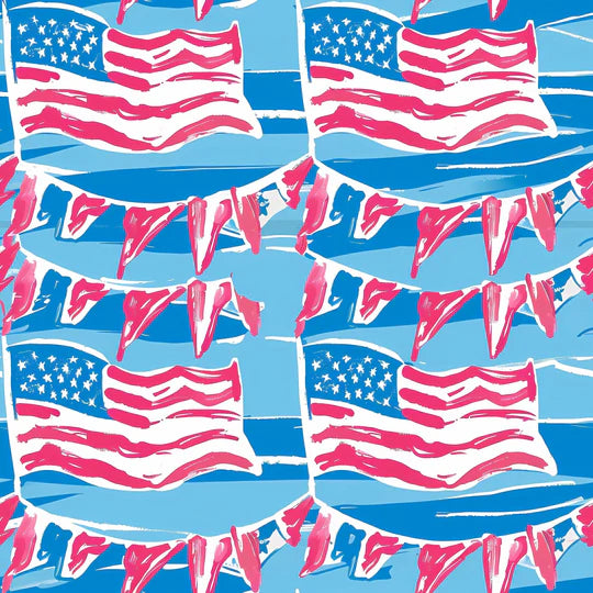 Beau Bottles Champagne Wrap – Stars & Stripes