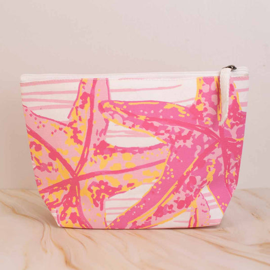 Stella Marina Pink Cosmetic Bag