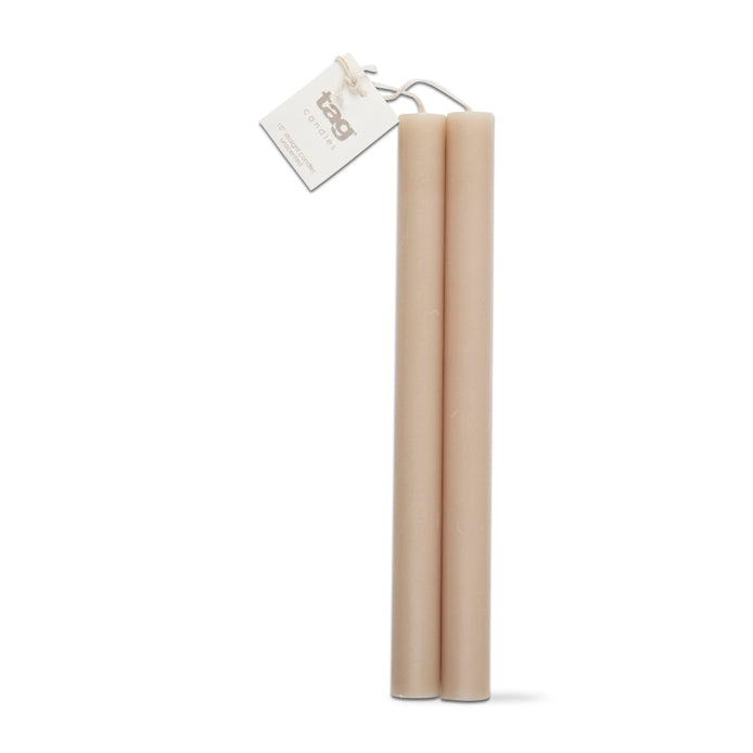 10 Inch Straight Candle - Set Of 2