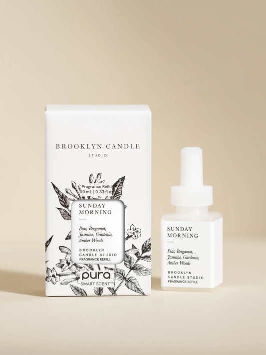 Brooklyn Candle Studio Sunday Morning Pura Diffuser Refill
