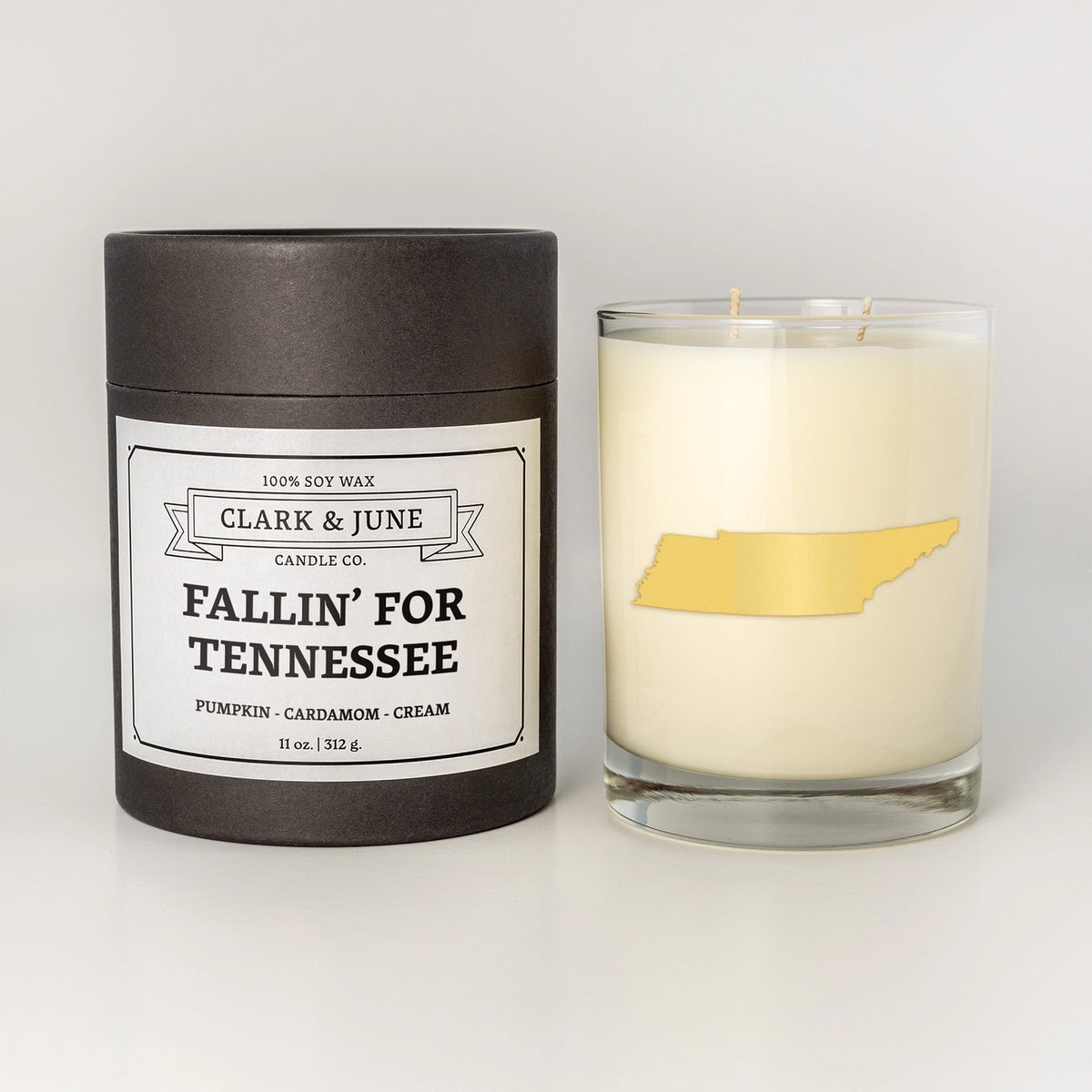 Fallin' For Tennessee Cocktail Glass Candle