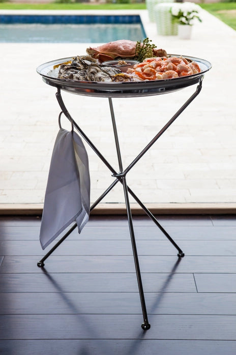 Golden Rabbit Nickel Table Base - Thumbnail 2