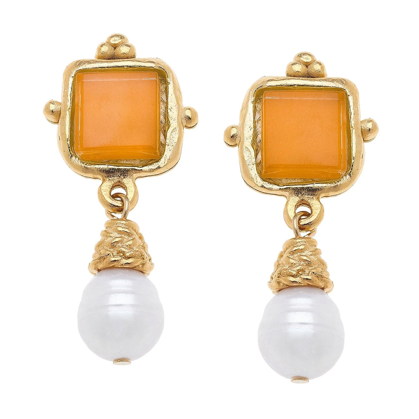 Susan Shaw Charlotte Pearl Drop Earrings
