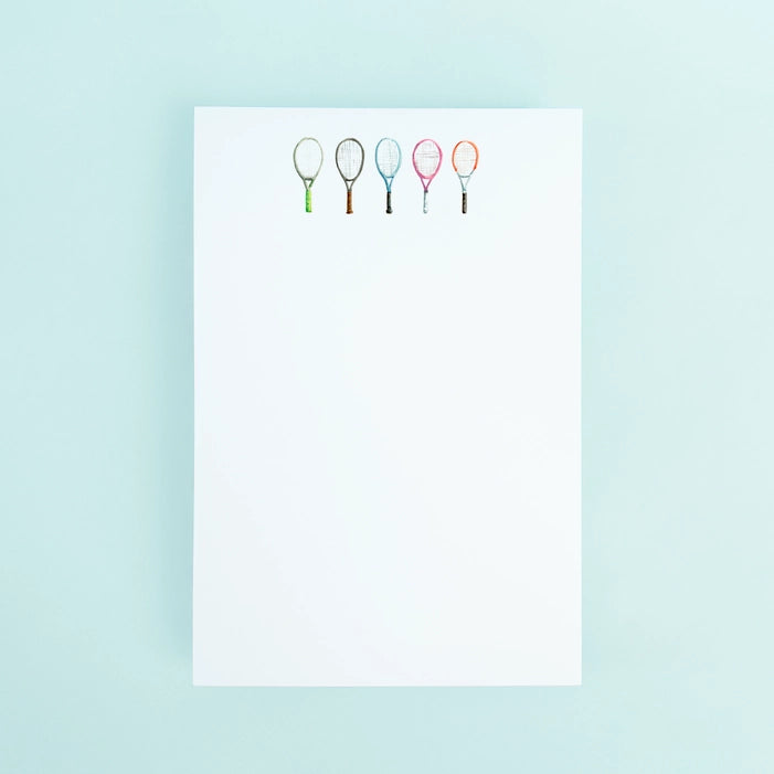 Tennis Rackets Notepad