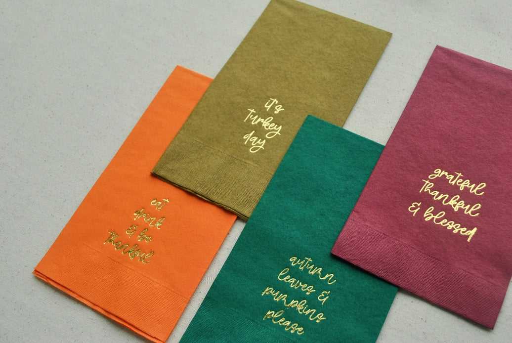 Thanksgiving Guest Towels