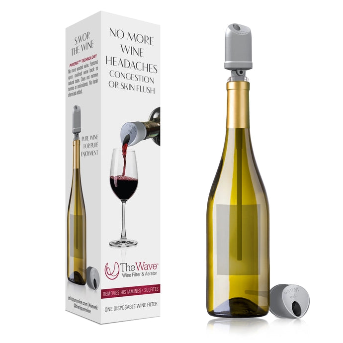 The Wave® Wine Purifier & Aerator