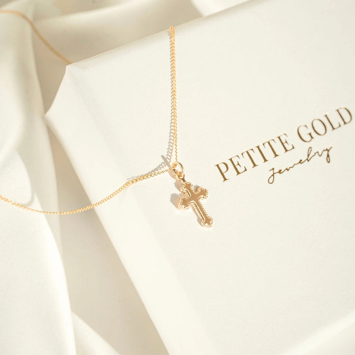 Tiny Cross Necklace