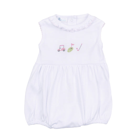Tiny Tee Time Embroidered Bubble