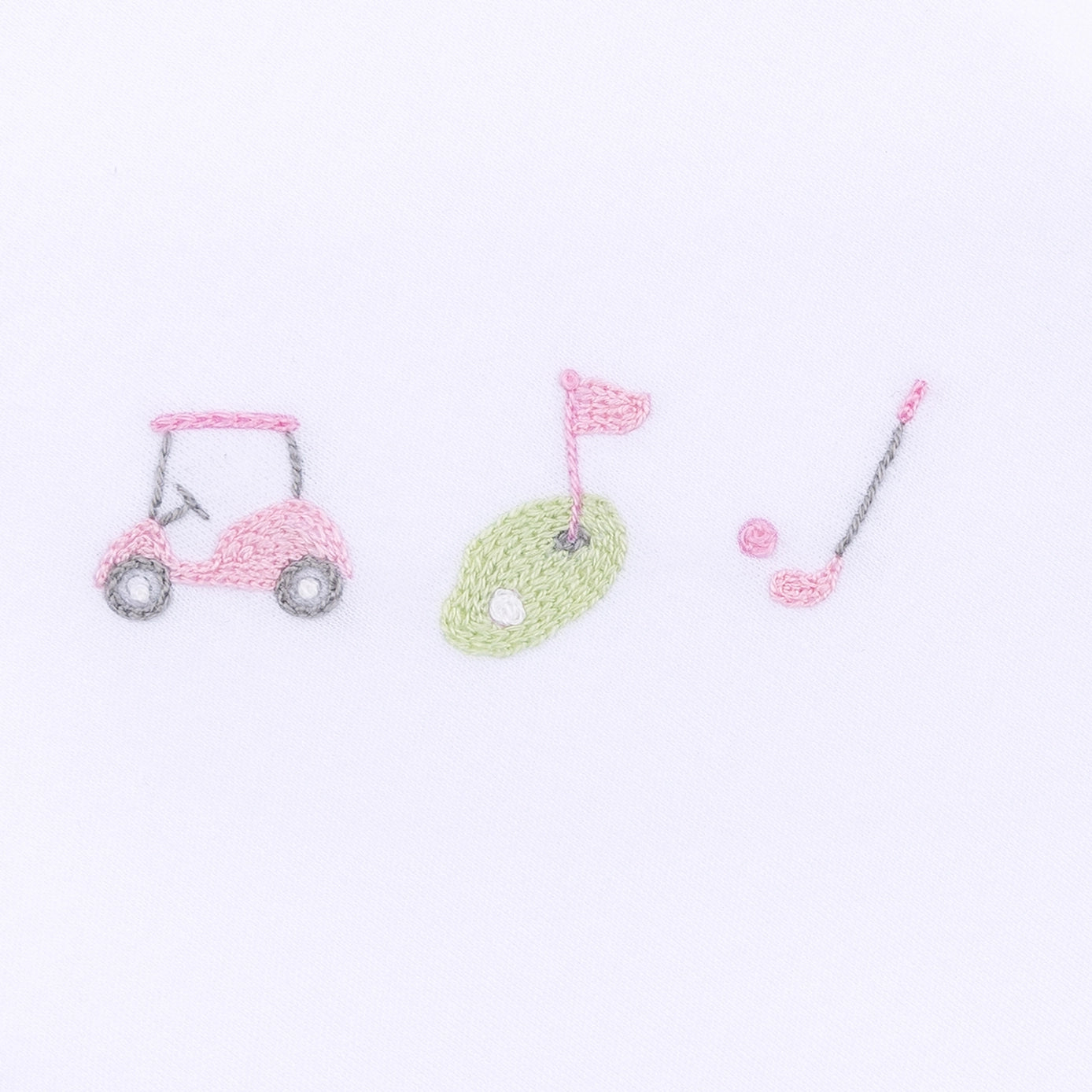 Tiny Tee Time Embroidered Bubble