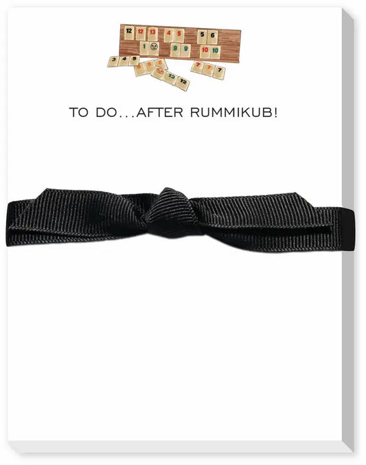 To Do After Rummikub Mini Notepad