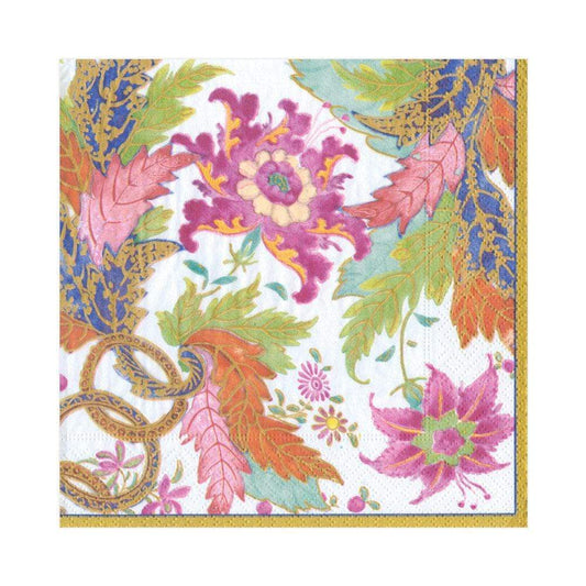 Tobacco Leaf Ivory Paper Luncheon Napkins