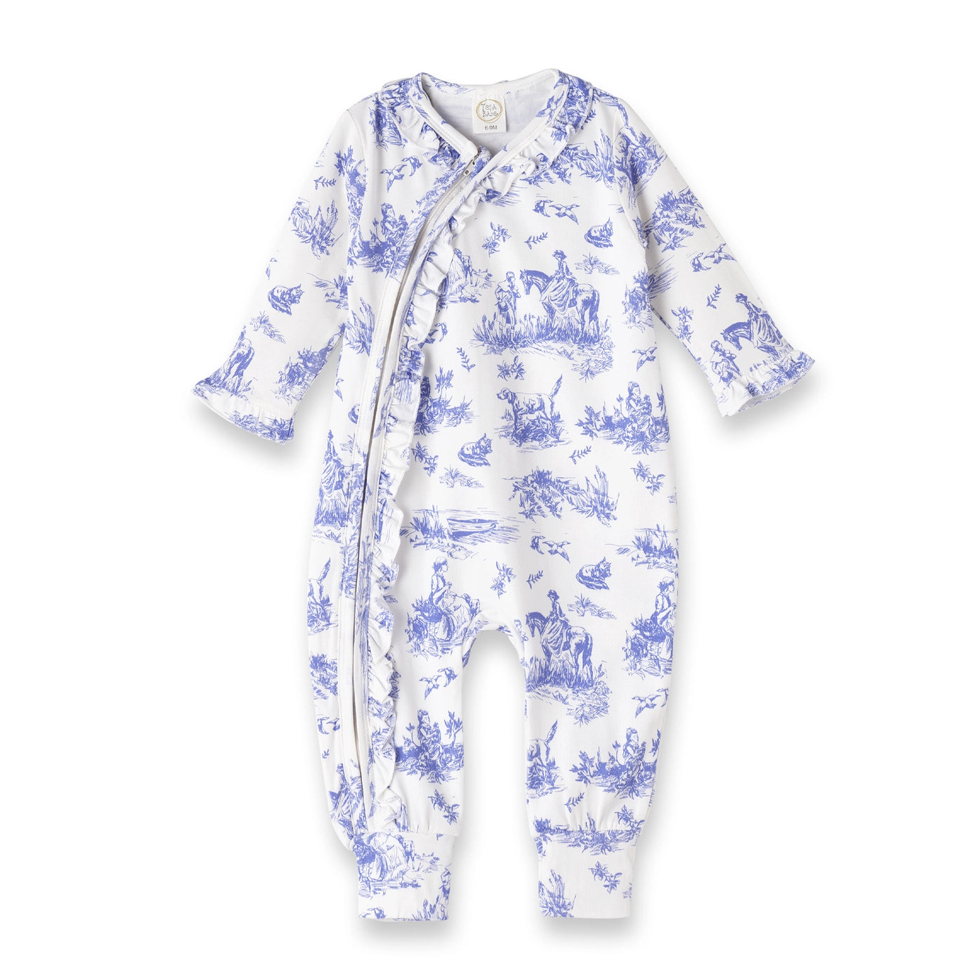 Toile De Jouy Bamboo Romper