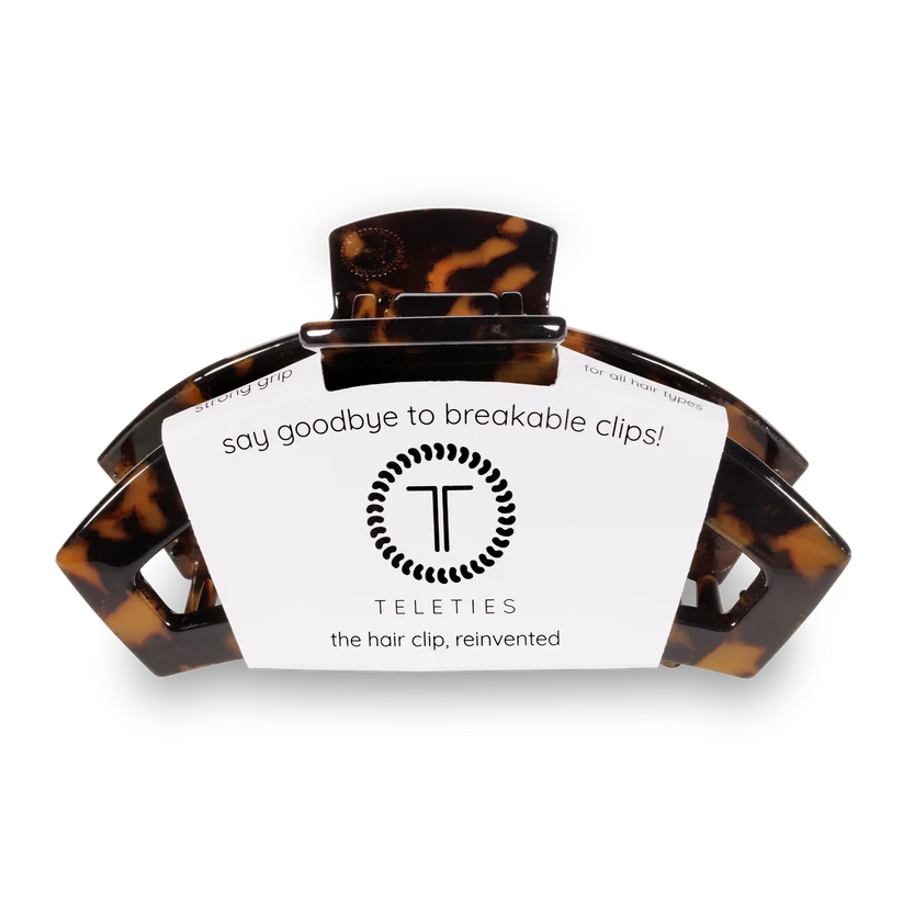 Teleties Open Tortoise Claw Hair Clip