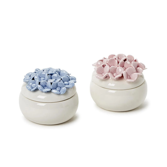 Hydrangea Trinket Jewelry Box
