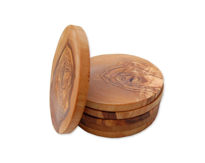 Olive Wood Round Trivet