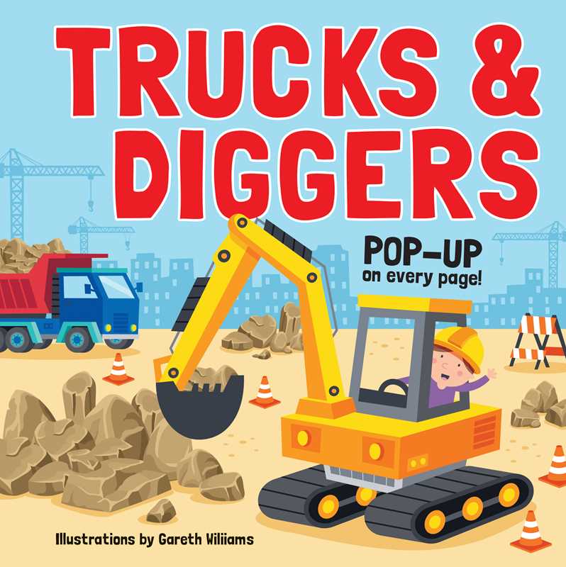 Trucks & Diggers Pop-Up Book