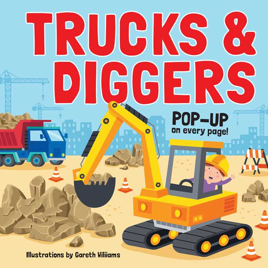 Trucks & Diggers Pop-Up Book