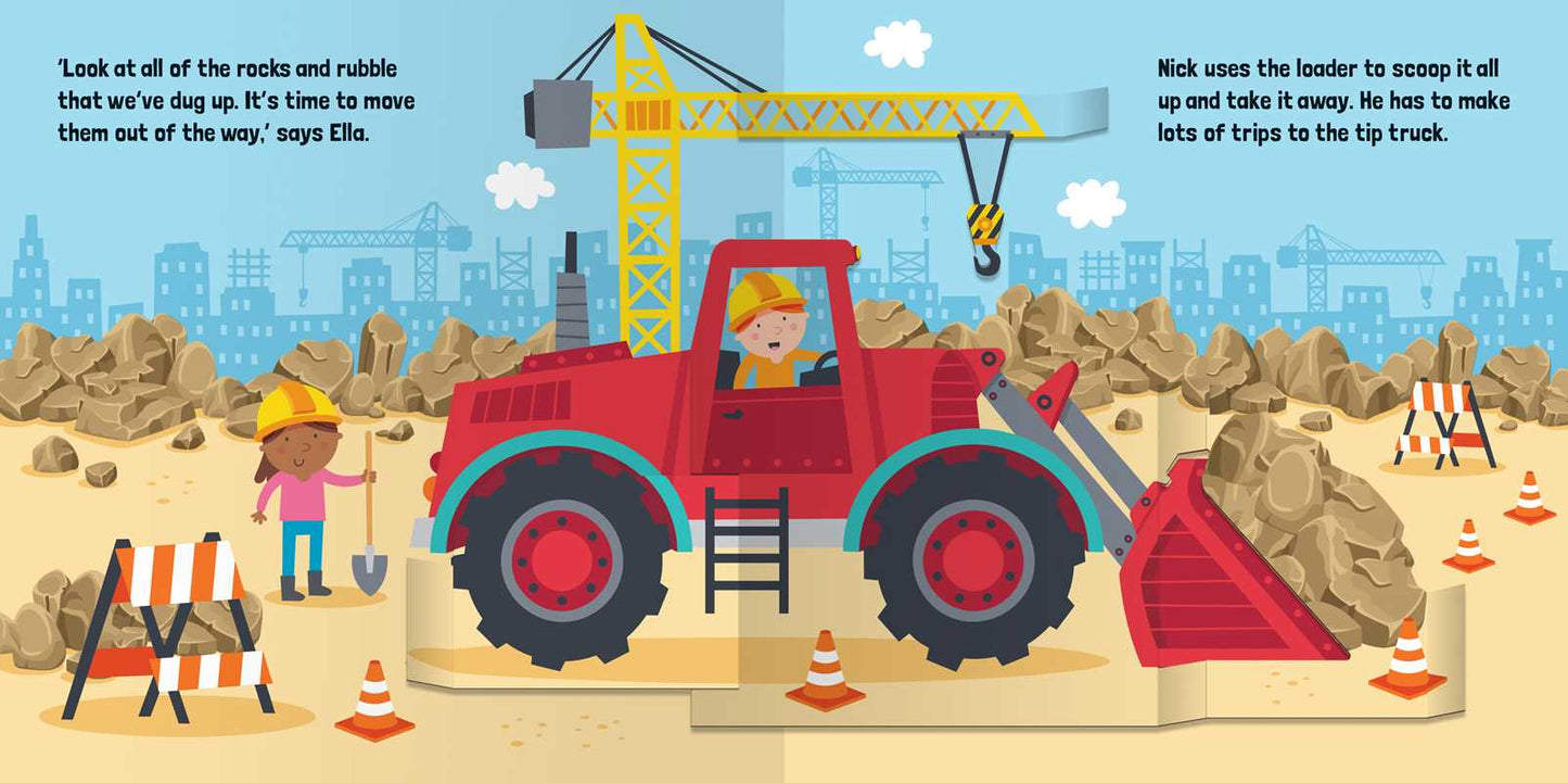 Trucks & Diggers Pop-Up Book