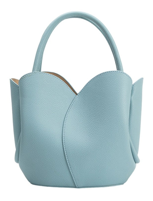 Melie Bianco Tulip Blue Top Handle Bag