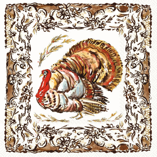 Turkey Collection Lunch Napkins