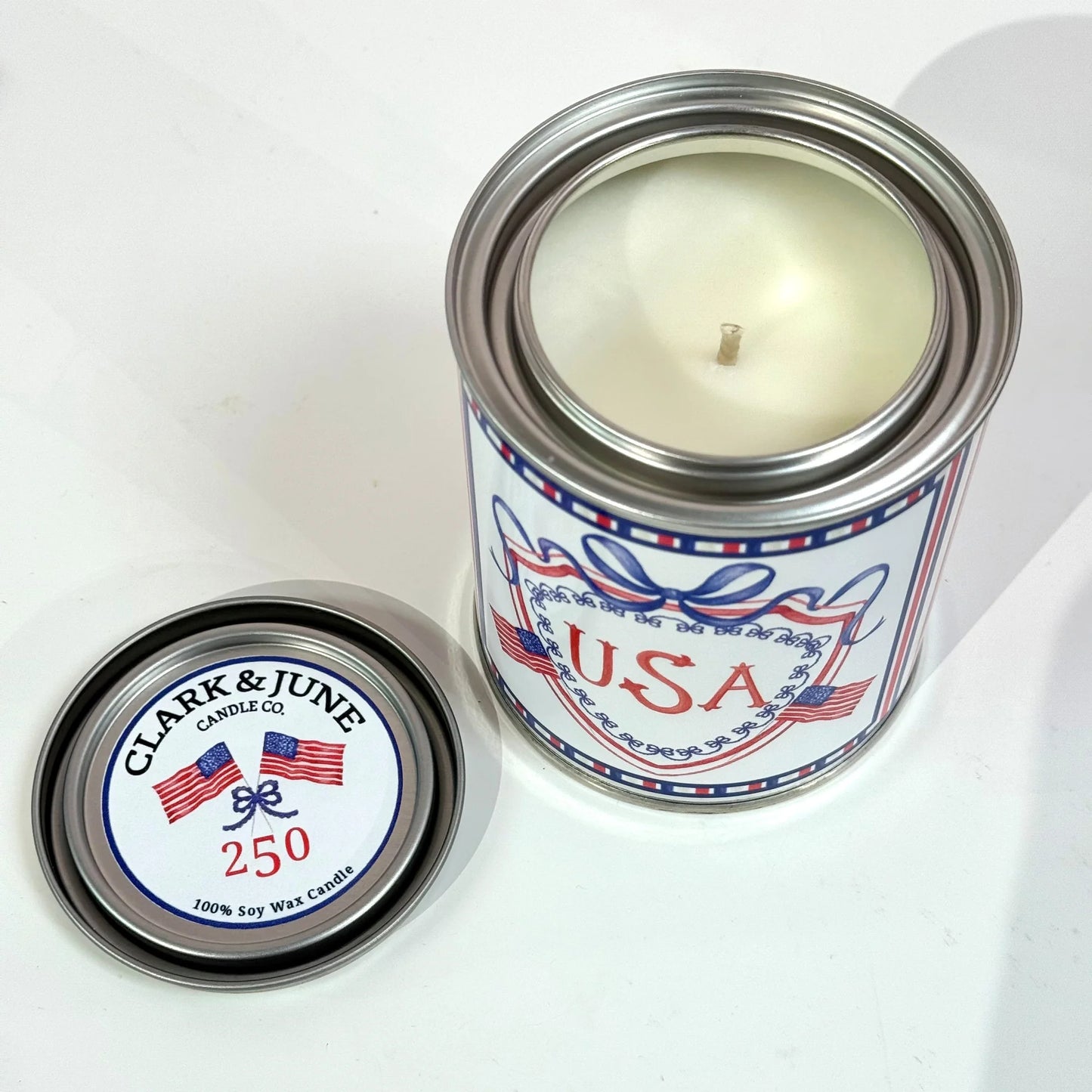 USA 250th Anniversary Candle