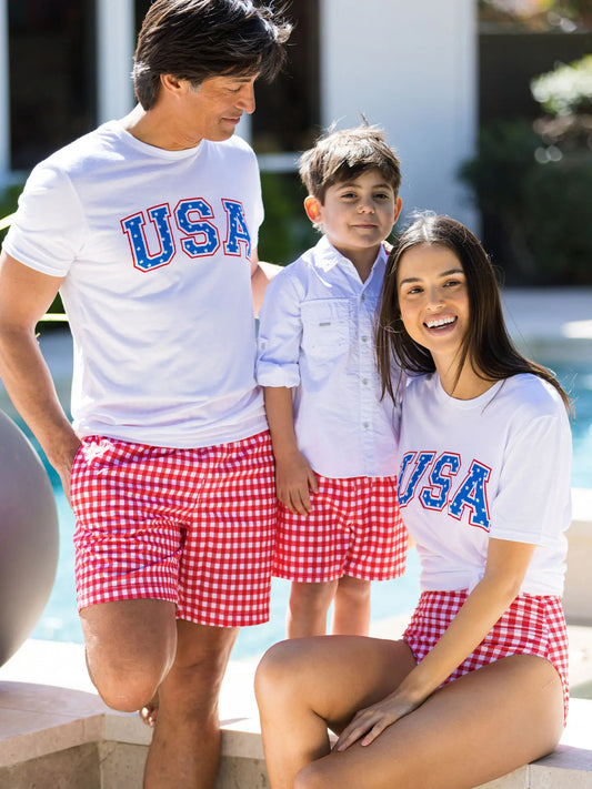 USA Adult Short Sleeve Graphic Tee