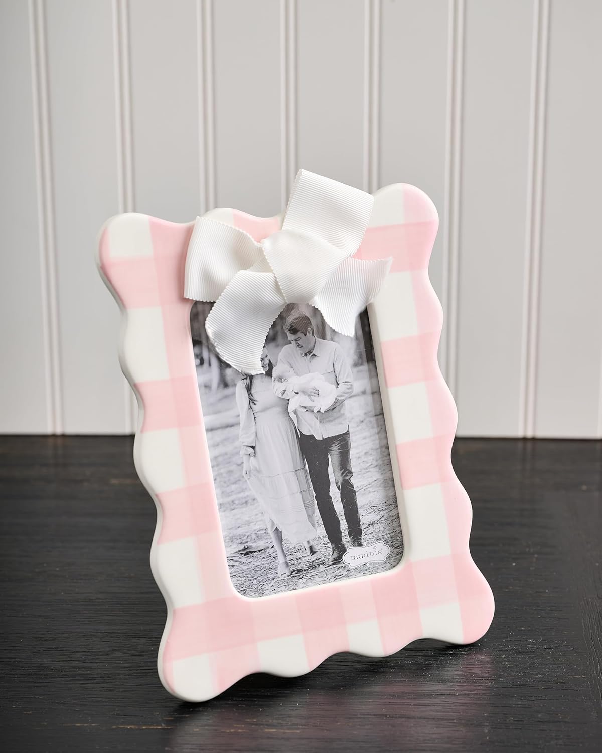 Vertical Pink Bow Frame