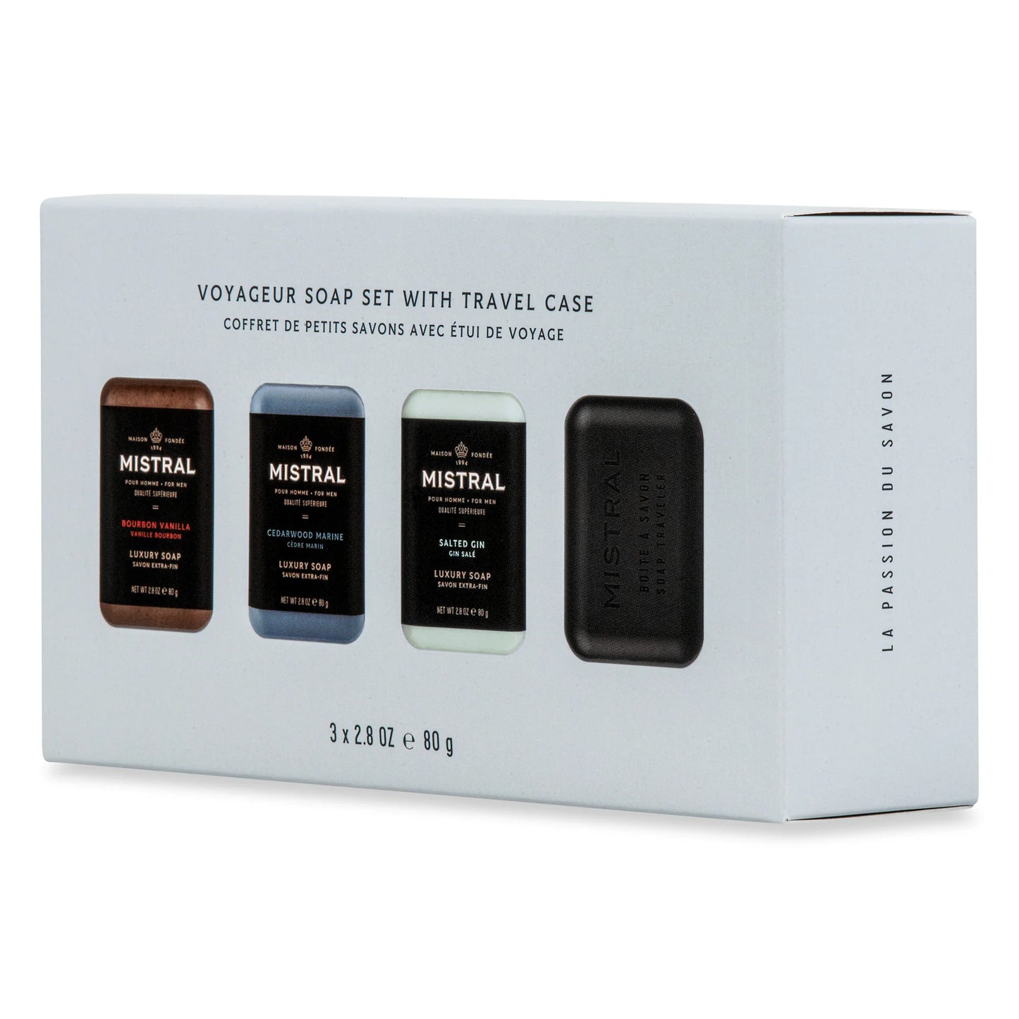 Mistral Voyager Set with Travel Case