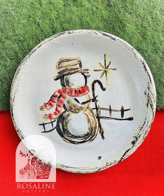 Rosaline Pottery Winter Wander Trinket Dish