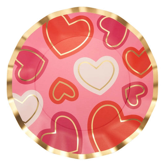 Love Notes Wavy Dinner Plate