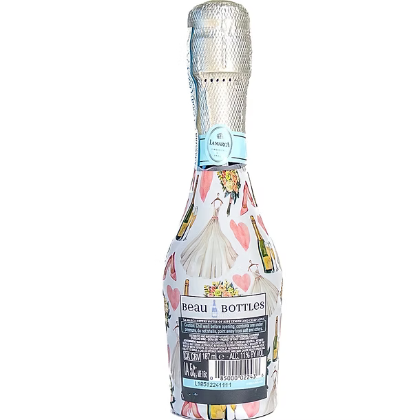 Beau Bottles Mini Prosecco Wrap Set – Wedding Romance
