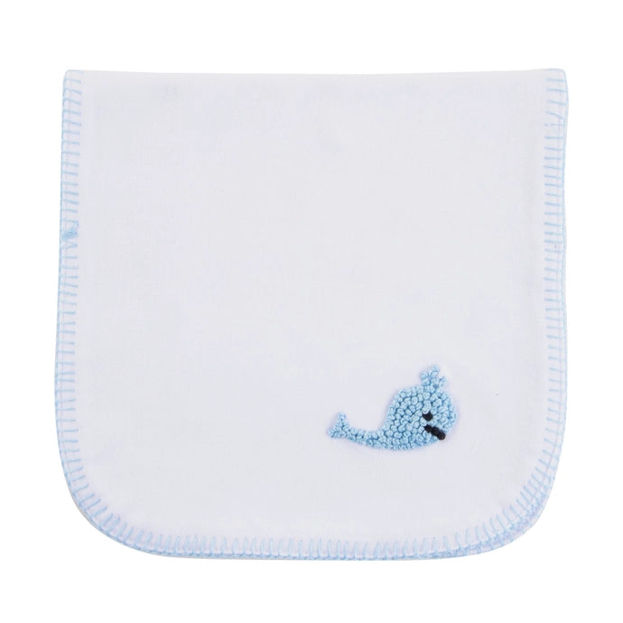 French Knot Burp Cloth