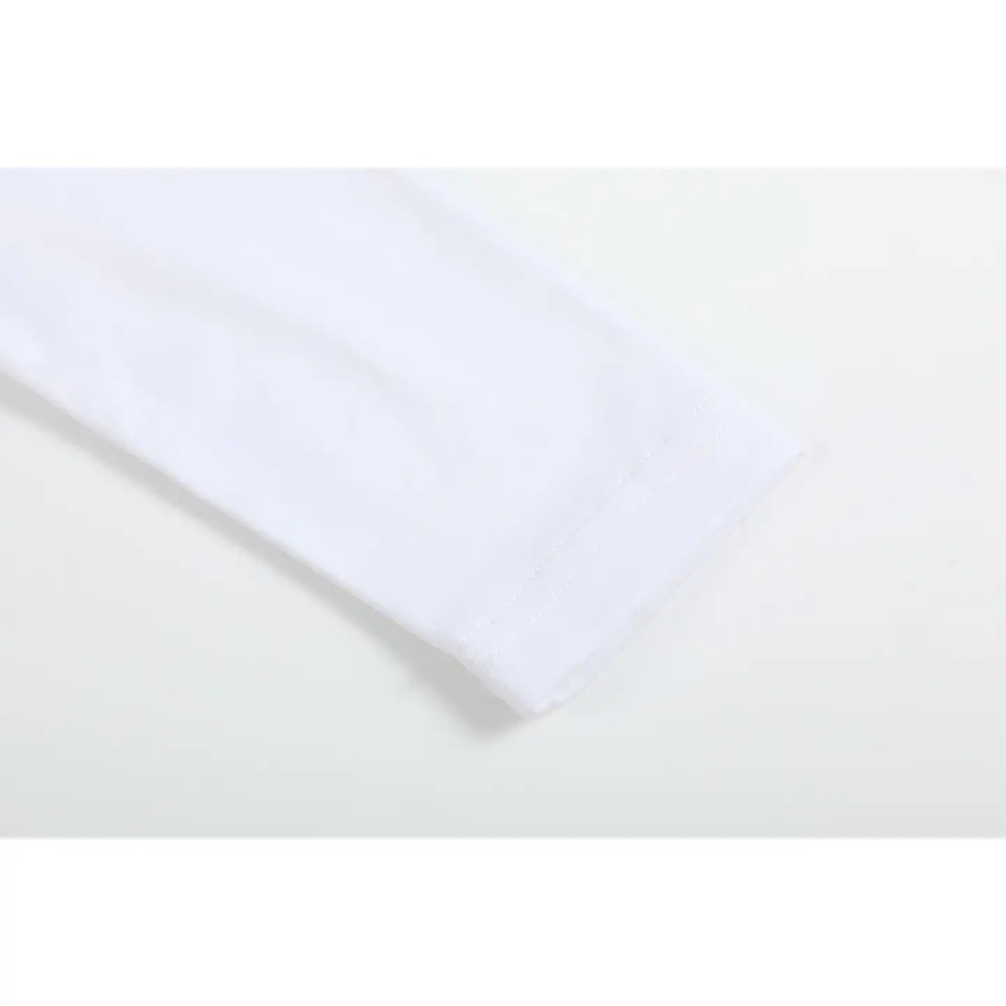 White Cotton Santa Collared Shirt